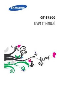 Samsung Galaxy Ace Plus manual. Camera Instructions.